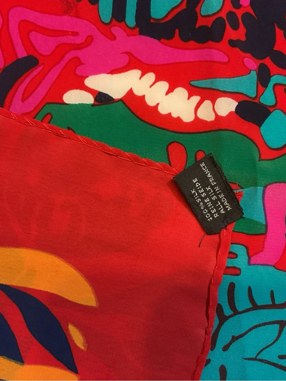 Hermes Modernism Tropical Silk Scarf